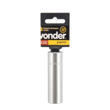 Soquete Estriado Longo 16mm x 1/2