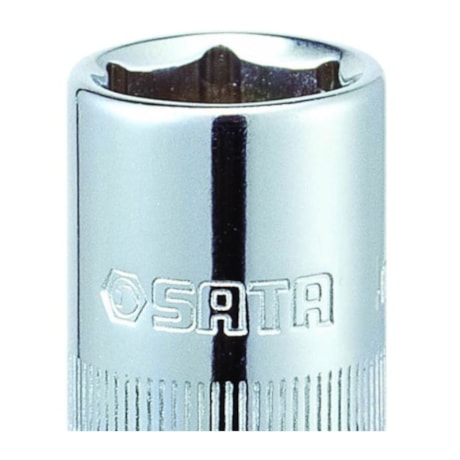 Soquete Estriado Sextavado 11mm Encaixe 1/4