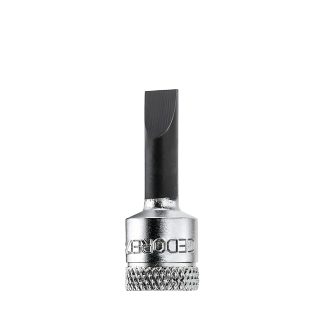 Soquete Fenda 4mm Encaixe 1/4