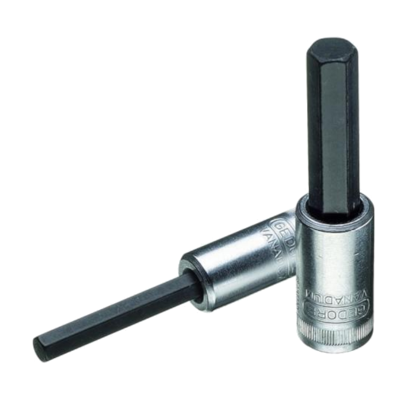 Soquete Hexagonal Longo 4mm 1/4'' IN20L-4 GEDORE - Anhanguera