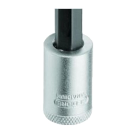 Soquete Hexagonal Longo 4mm com Encaixe 3/8