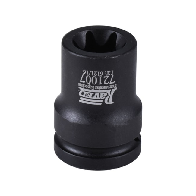 Soquete Hexalobular E28 com Encaixe de 3/4