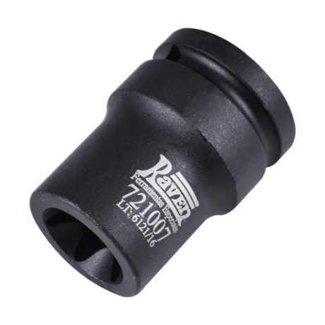 Soquete Hexalobular E28 com Encaixe de 3/4