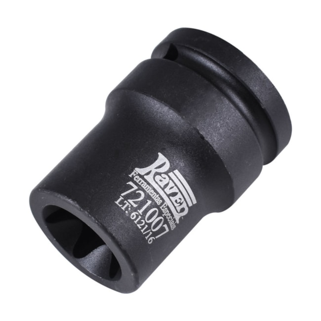 Soquete Hexalobular E28 com Encaixe de 3/4