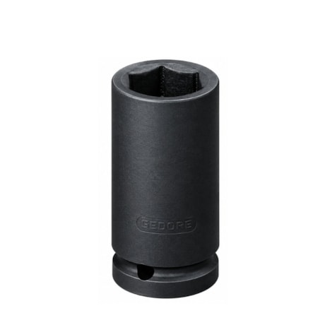 Soquete Impacto Sextavado 17mm Longo Encaixe 3/8