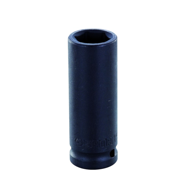Soquete Impacto Sextavado 19mm Longo Encaixe 1/2