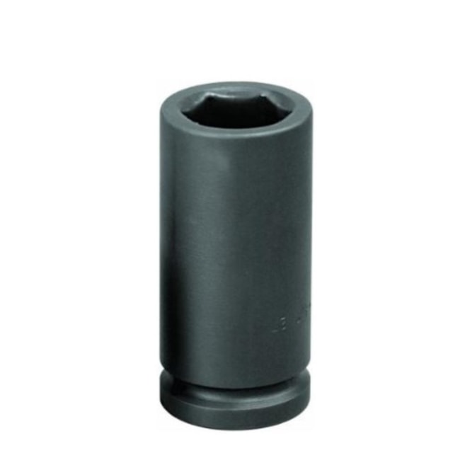 Soquete Impacto Sextavado 37mm Longo Encaixe 3/4