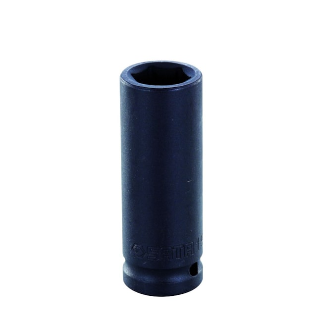 Soquete Impacto Sextavado Longo 12mm Encaixe 1/2
