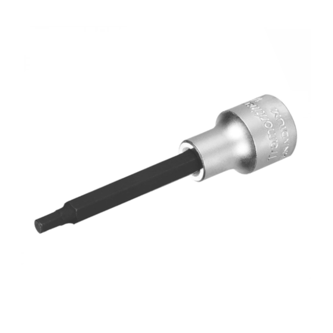 Soquete Longo Hexagonal 5mm Encaixe 1/2