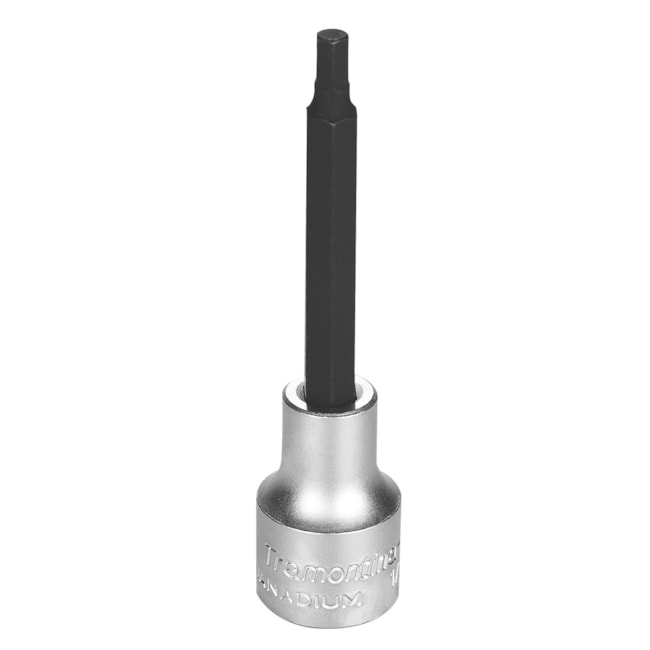 Soquete Longo Hexagonal 5mm Encaixe 1/2