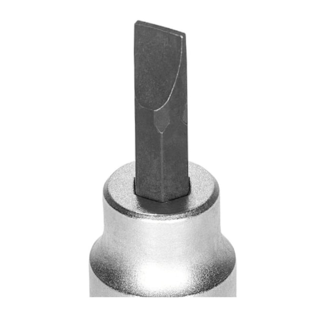 Soquete Ponta Chata Tamanho 4 Encaixe 3/8