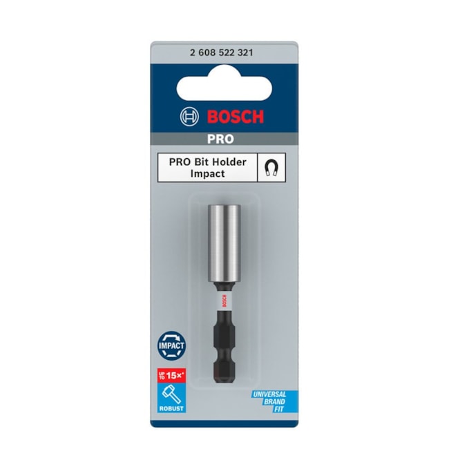 Soquete PRO HEX Impact Magnético 1/4