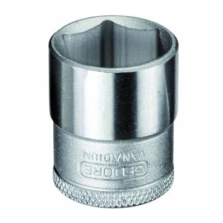 Soquete Sextavado 15mm Encaixe 3/8