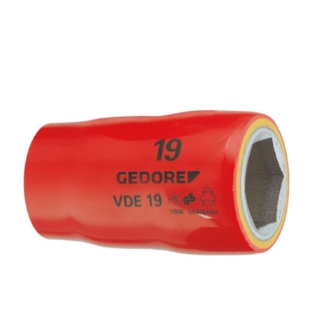 Soquete Sextavado 27mm Encaixe 1/2