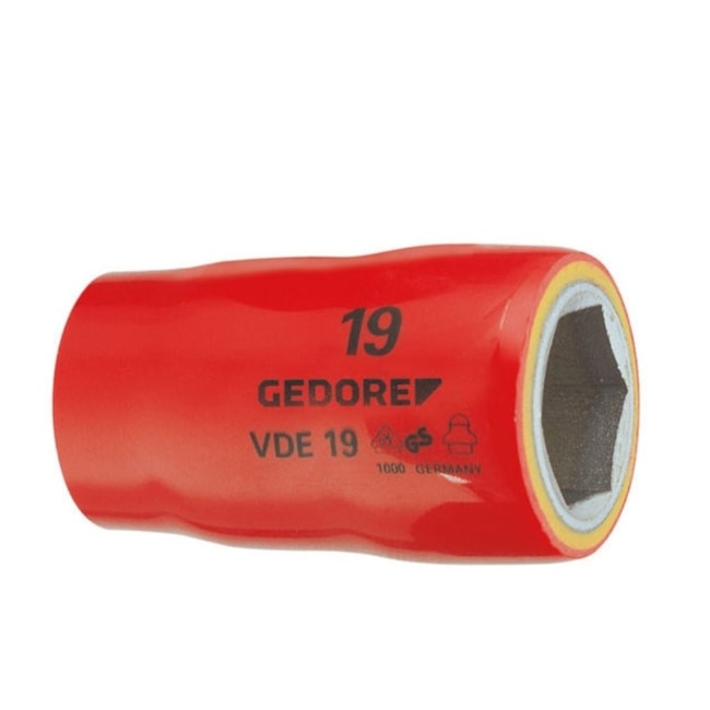 Soquete Sextavado 27mm Encaixe 1/2