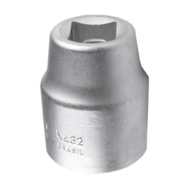 Soquete Sextavado 32 mm Encaixe 3/4