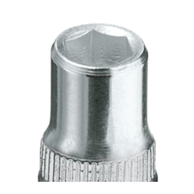 Soquete Sextavado 4 mm Encaixe 1/4