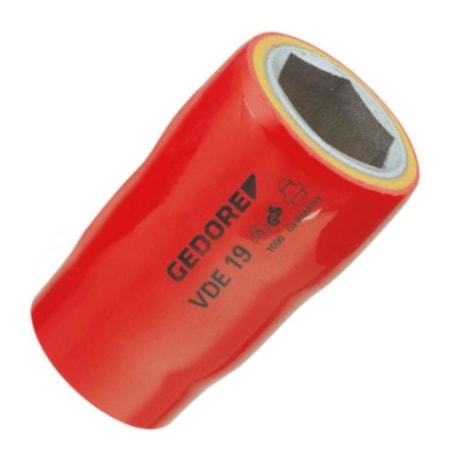 Soquete Sextavado de 30mm Isolado 1000V Encx 1/2