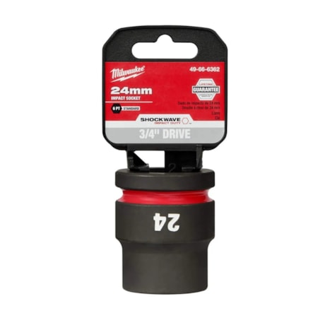 Soquete Sextavado de Impacto 24mm Encaixe 3/4