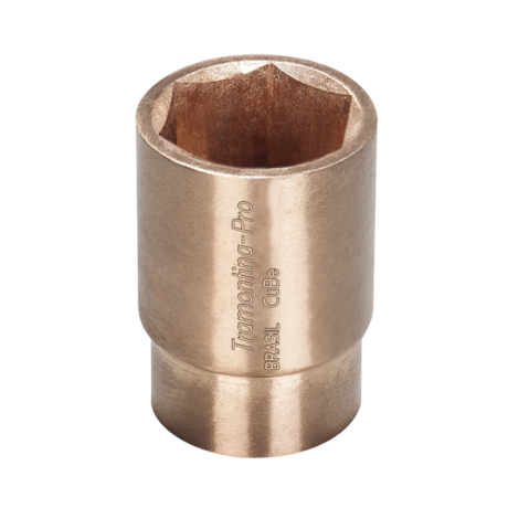 Soquete Sextavado em Cobre-Berílio Encaixe 1/2