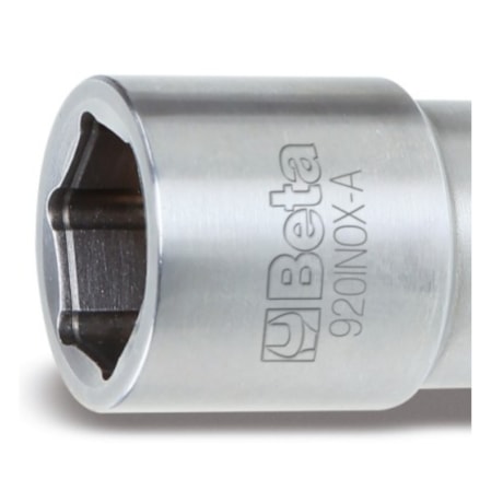 Soquete Sextavado em Inox 20mm Encaixe 1/2