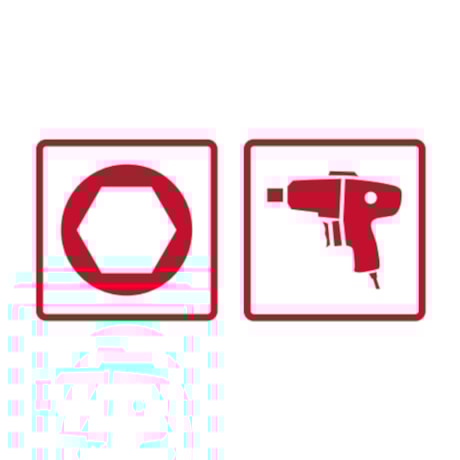 Soquete Sextavado Longo 13 mm Encaixe 1/2