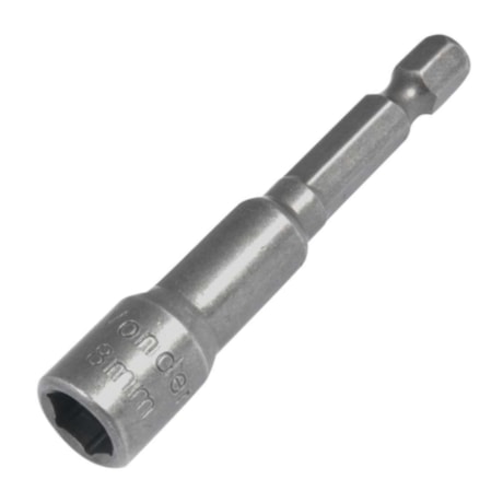 Soquete Sextavado Magnético 8mm x 65mm Encx 1/4