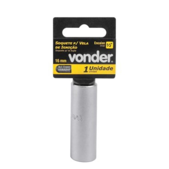 Soquete Sextavado para Vela de Ignição 21mm x 1/2