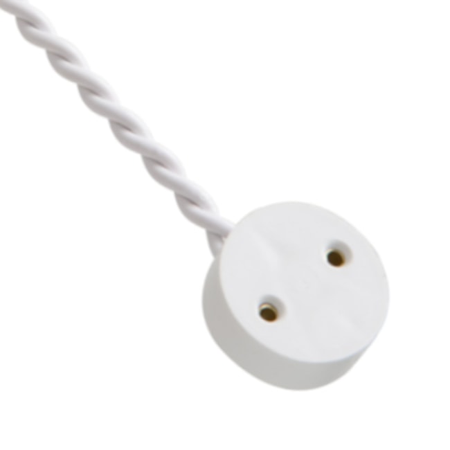 Soquete Tomadinha Nylon com Rabicho para Tuboled T8 e T10 Branco 160 LUMIBRAS-dcfa17b8-c138-4a8d-b2f8-2a07b7d01255
