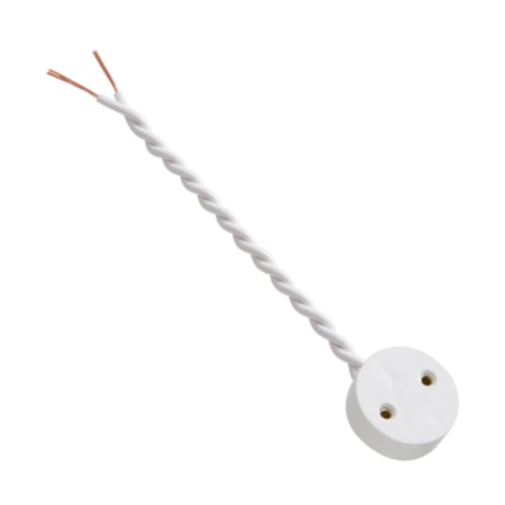 Soquete Tomadinha Nylon com Rabicho para Tuboled T8 e T10 Branco 160 LUMIBRAS-5d581afa-82d0-4195-9d99-e10d6b239983