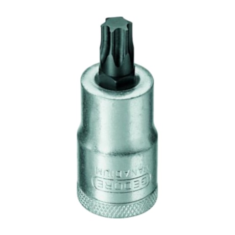 Soquete Torx Hexalobular T25 1/2