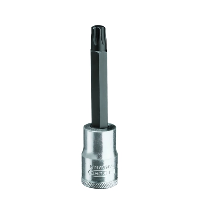 Soquete Torx T25 Longo Encaixe 1/2