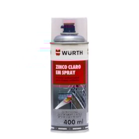 Spray de Zinco Claro 400ml 0893114114 WURTH