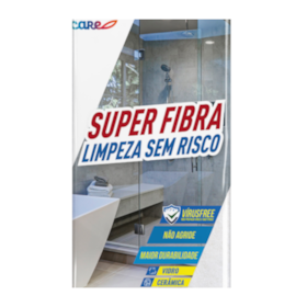 Super Fibra para Limpeza sem Risco 110x225mm Branco 78072744174 NORTON
