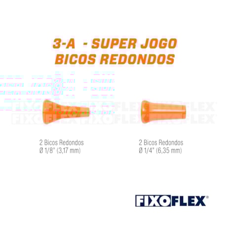 Super Jogo Fixo Flex Bicos Redondos com 4 Peças 3-A TAPMATIC-ae346121-7fbc-4652-8c6c-c406b1332ed1