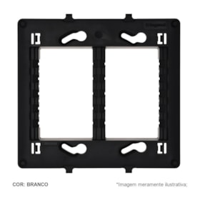 Suporte Branco 4x4 6 Módulos 612124 PIAL