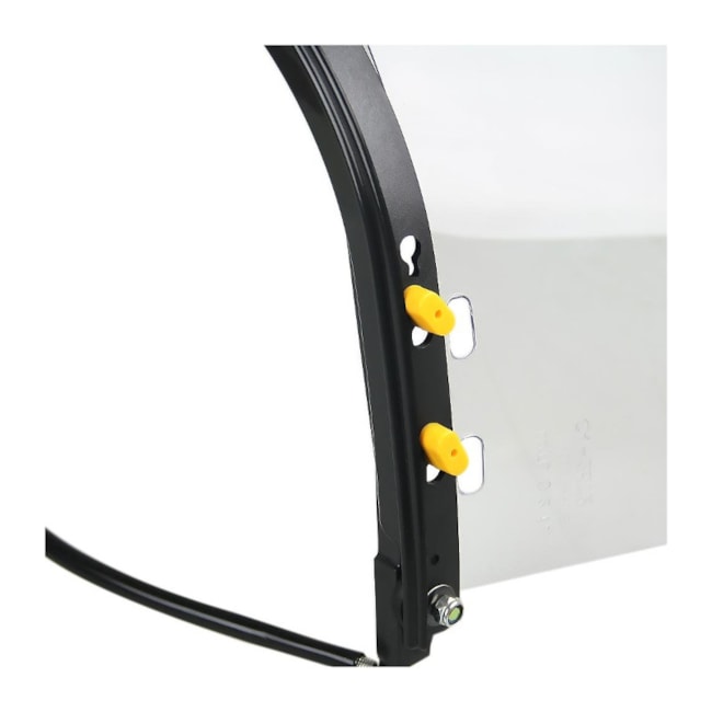 Suporte com Visor Incolor de Policarbonato para Capacete 010251810 CARBOGRAFITE -2f59a0de-216e-439e-971e-e4f1aa73d206