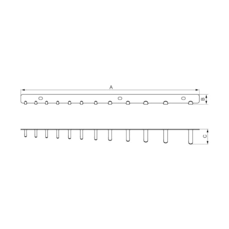 Suporte de Chaves Combinadas para Painel Perfurado 44953/995 Tramontina PRO-574a98e3-f6e1-41e6-b3a3-e92915c6cc73