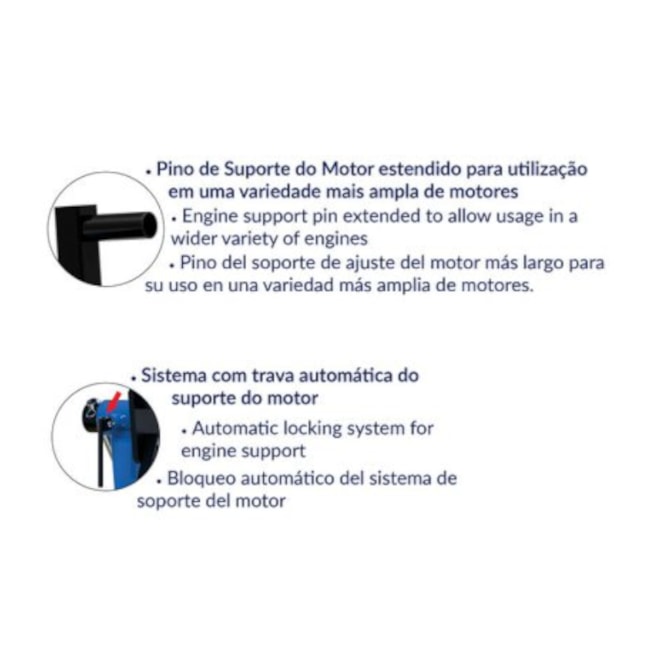 Suporte de Motor até 600Kg Móvel CM600 BOVENAU-4ab9b9ee-b08b-4d8e-99fd-8c1f273b66a4