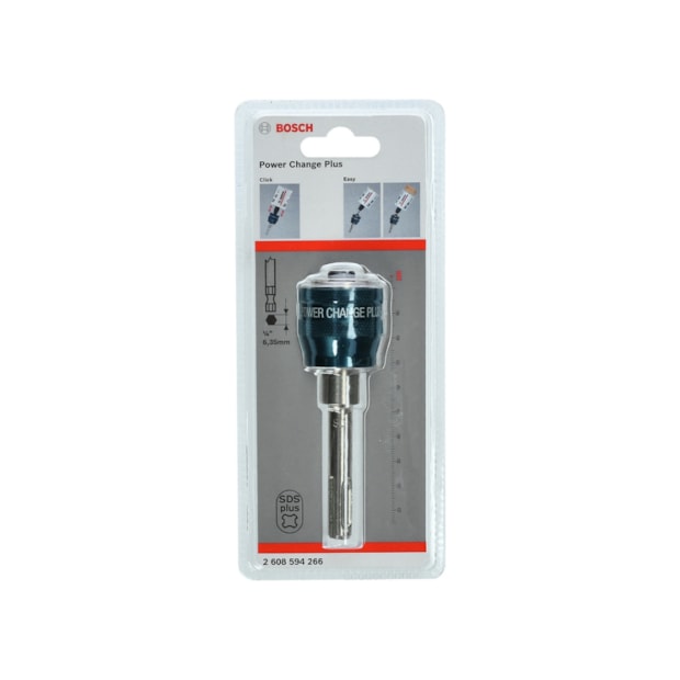 Suporte de Troca Rápida 6,35mm para Serra Copo PowerChange SDS Plus 2608594266 BOSCH-1b7b7e7e-e3d9-4fbe-a5aa-743128c4ec29