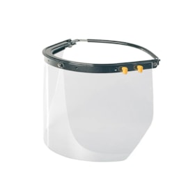 Suporte em Alumínio com Visor Incolor em Policarbonato para Capacete 10395310 CARBOGRAFITE