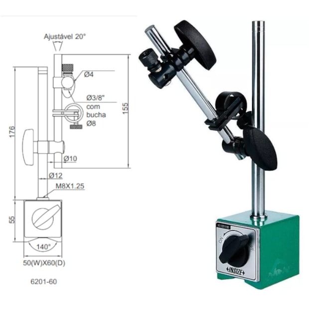 Suporte Magnético com Ajuste Fino 6201-60 INSIZE-b6ee029d-a31e-49f3-892e-f302db4f36b3