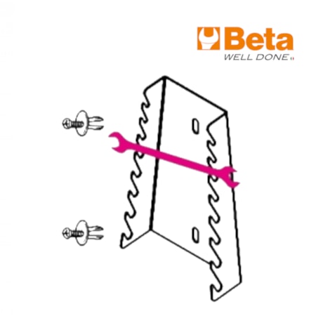 Suporte para 8 Chaves em Chapa S55/8 BETA-0b1a33c9-f321-41bd-9b5e-57b4f444852b