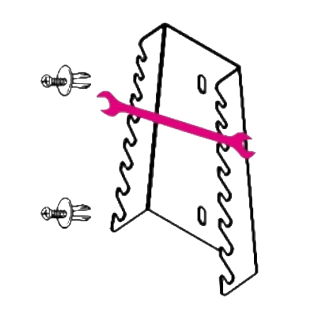 Suporte para 8 Chaves em Chapa S55/8 BETA-4812b2fa-03e2-4a66-9f40-cff286a32a4d