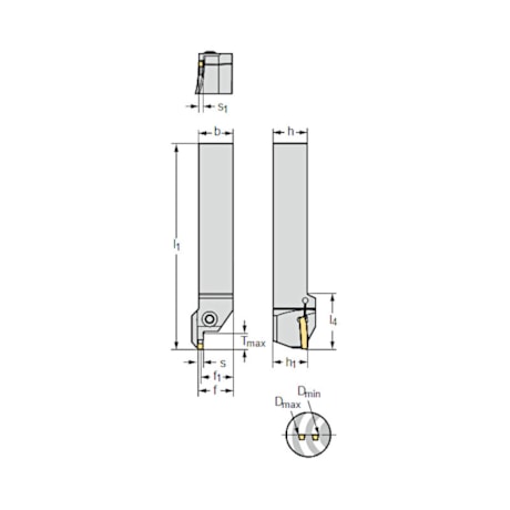 Suporte para Bedame Frontal 25x25 ES 5mm GX24 Esquerdo G1111.2525L-5T12-175GX24 WALTER-22d84c58-c1e5-4ac5-b965-f48d11c90ca3