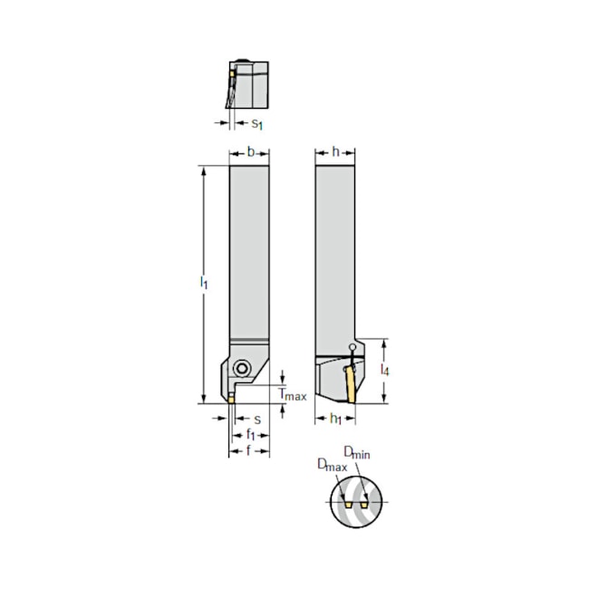 Suporte para Bedame Frontal 25x25 ES 5mm GX24 Esquerdo G1111.2525L-5T12-175GX24 WALTER-a1effedf-cb88-46ad-8dd6-79034a8f535f