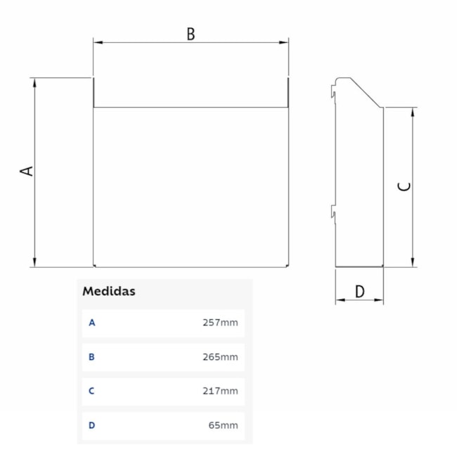 Suporte para Catálogos e Documentos para Carros Organizadores 44954993 TRAMONTINA PRO-3ac584c3-0ebe-4818-8221-77887e49147f