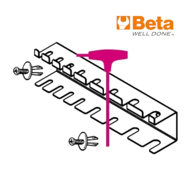 Suporte para Chaves Sextavadas 96T/97TTX S96T/8 BETA-c3d3af6c-b629-4c2f-ad96-10bf2285508a