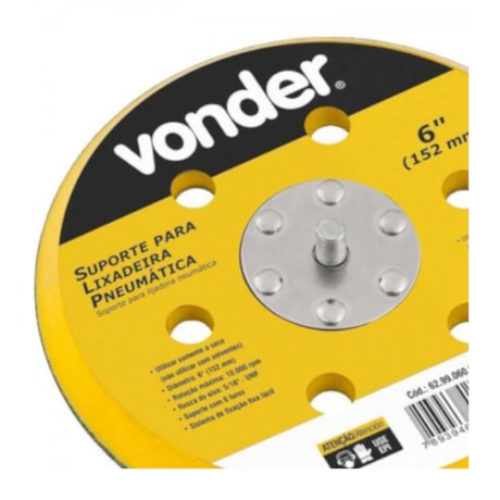 Suporte para Lixadeira Orbital Pneumática 6299060000 LP 610 VONDER-2134f2e9-279b-4afc-bcdb-37ef59475dd3