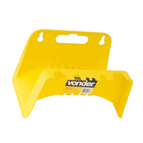 Suporte para Mangueira Fixo Amarelo 3198010000 VONDER